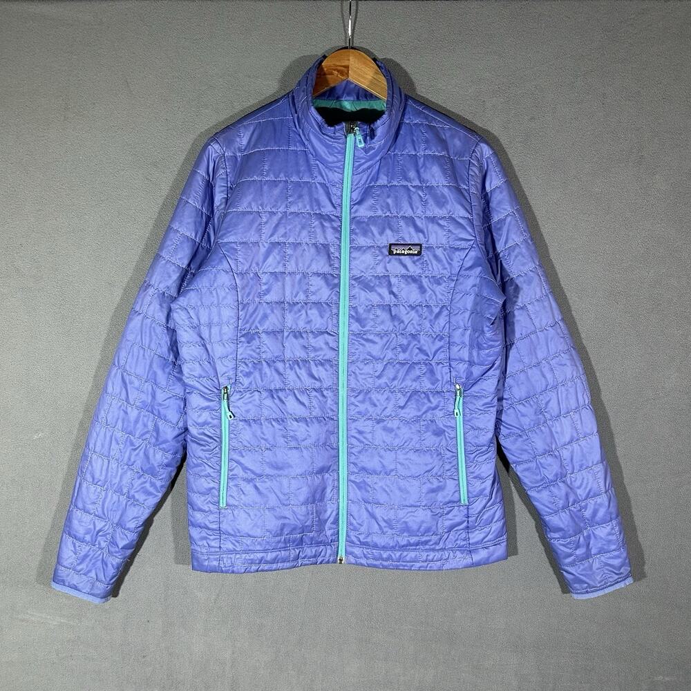 Patagonia Nano Puff Jacket Women's L Lightweight Puffer Insulated Outerwear